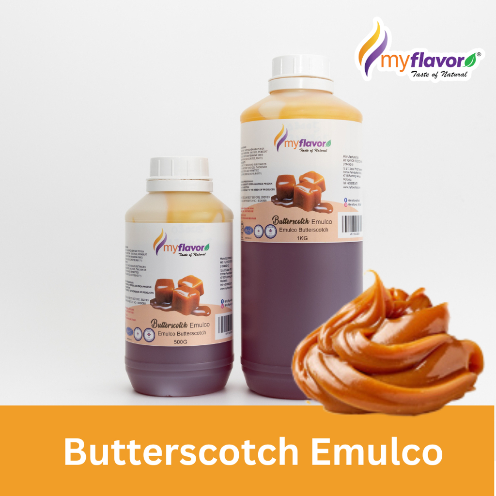 [500g-1kg] BUTTERSCOTCH EMULCO - HALAL FOOD FLAVOUR | Shopee Malaysia