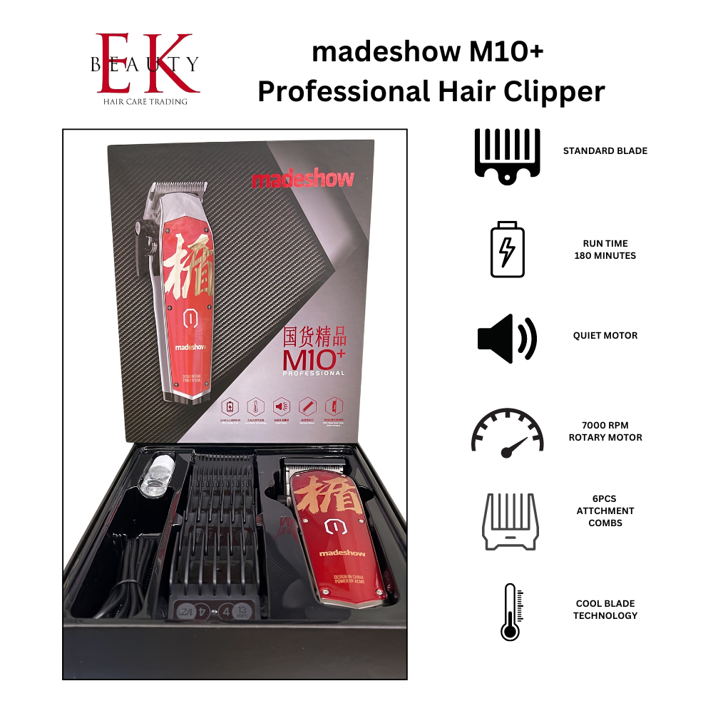 MADESHOW M10+ Professional Hair Clipper/ Mesin Gunting Rambut /电