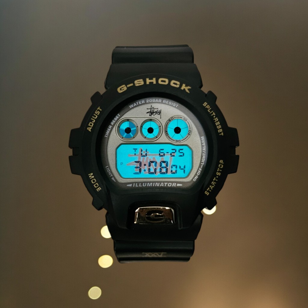 Casio G Shock x Stussy XXV 25th Anniversary DW 6900STS