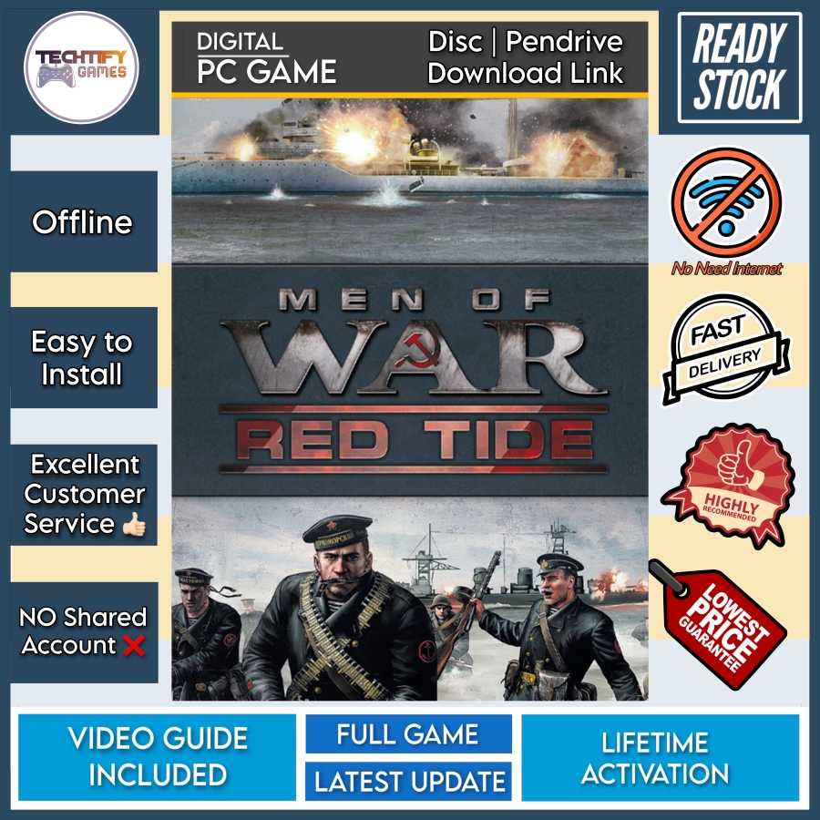 [PC Game] Men of War Red Tide - Offline [Disc | Pendrive | Download ...