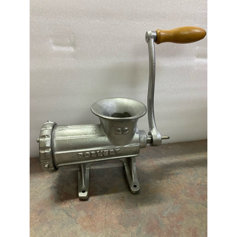 No.22 Vintage Porkert Cast Iron Manual Meat Mincer Meat Grinder Sausage