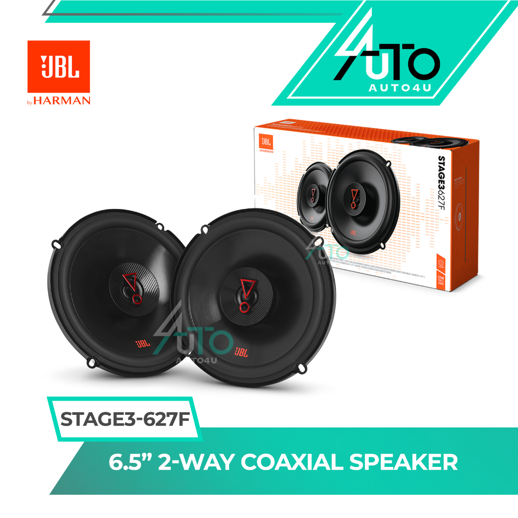 JBL Stage3-627F 6.5inch (160mm) 2-Way Coaxial Car Speaker Kereta PNP ...