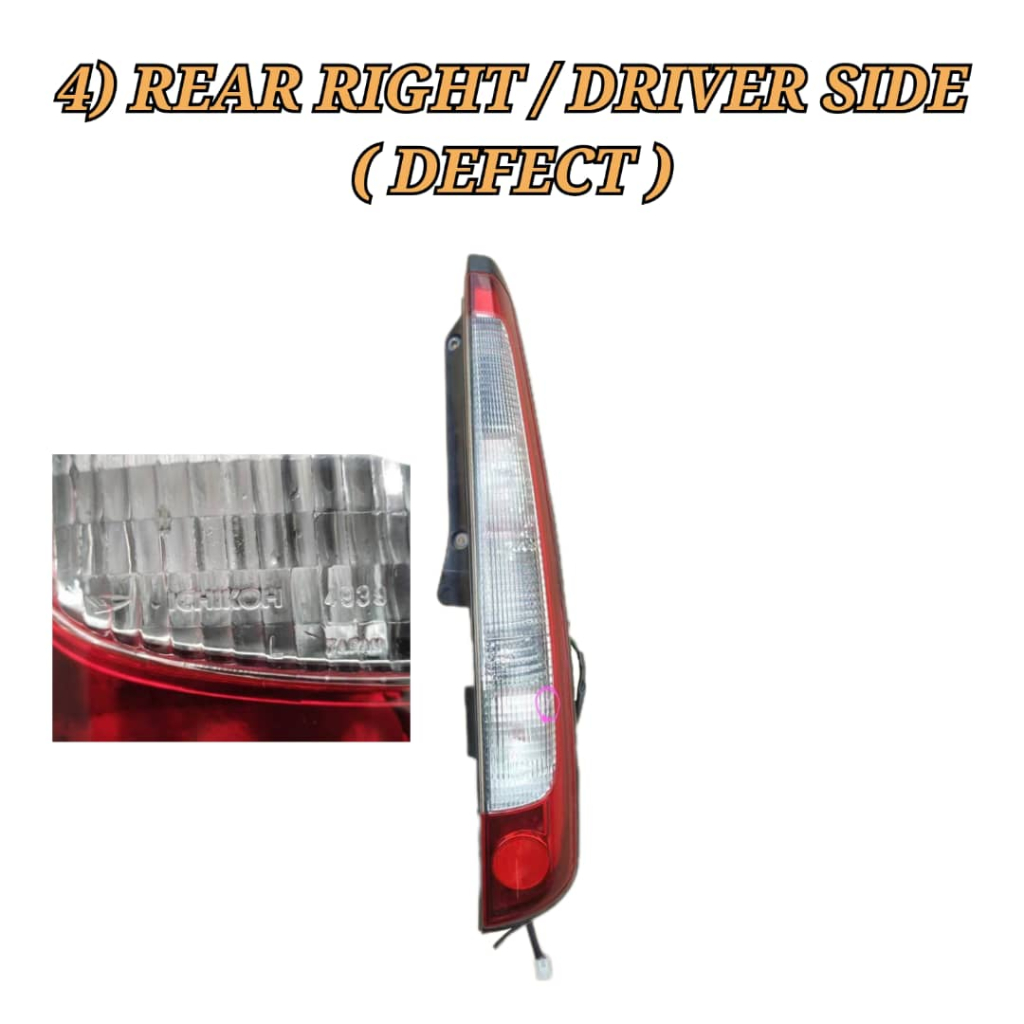 🇯🇵🇯🇵 Tail Lamp / Light / Lampu Belakang Perodua Kenari 0009 Tail Lamp / Light / Lampu Belakang