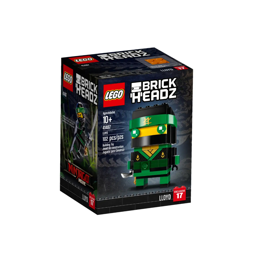 BrickMonster Lego 41487 Ninjago Lloyd Brickheadz Shopee Malaysia