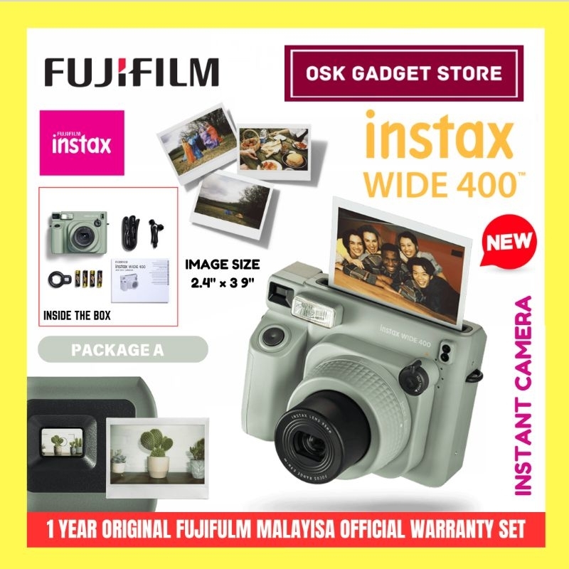 Fujifilm Instax Wide 400 Instant Film Camera Instax Wide Film