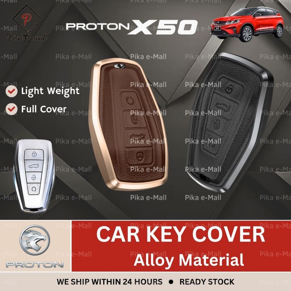 Proton X50 Key Cover Aluminium Alloy x50 Car Key Cover Kunci x50 ...