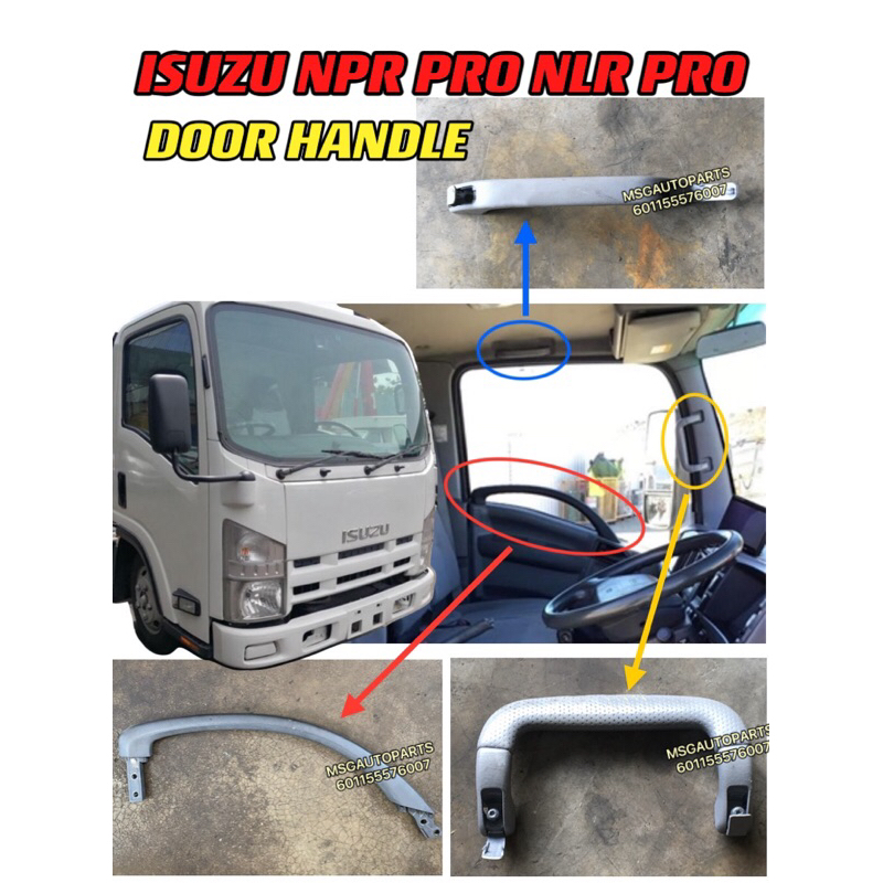 ISUZU NLR PRO NPR PRO DOOR INNER HANDLE USED HALFCUT ORIGINAL | Shopee ...