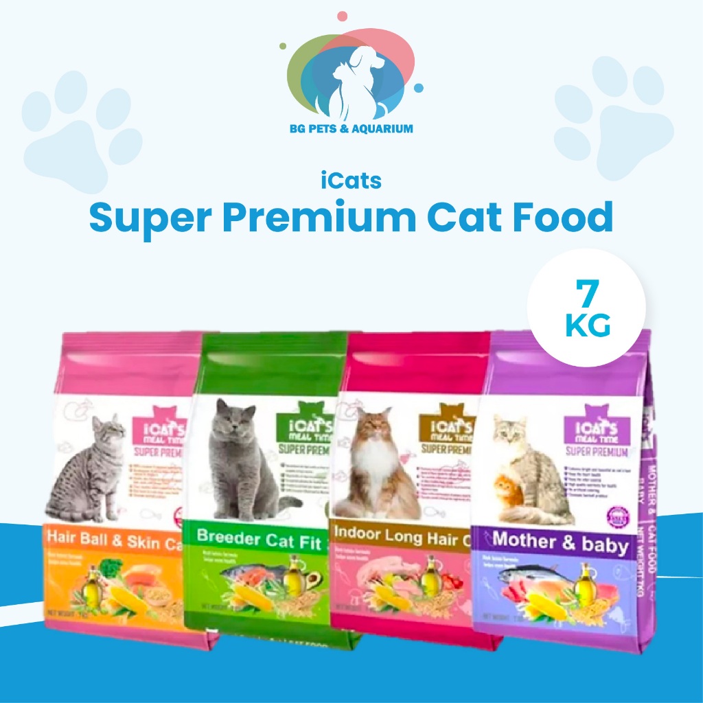 Icats Super Premium Cat Food 7kg Shopee Malaysia