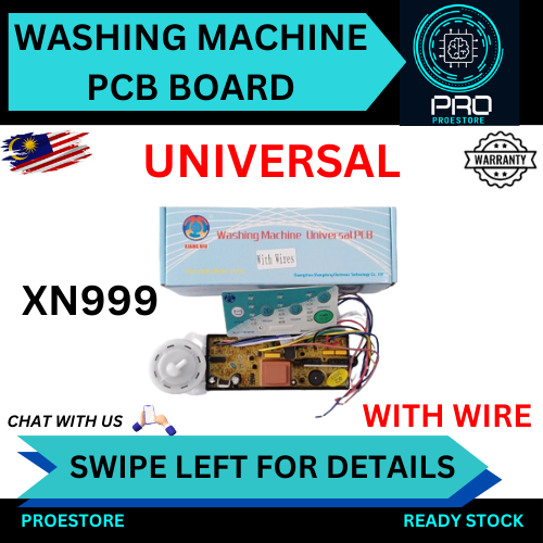 UNIVERSAL PCB Board Washing Machine PCB Board XN999 (WIRES) Multi Board