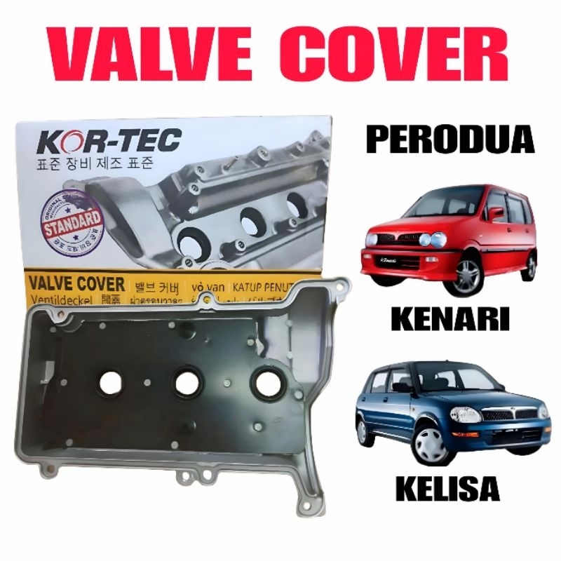 CS Valve Cover / Rocker Cover With Gasket Perodua Kenari Kelisa