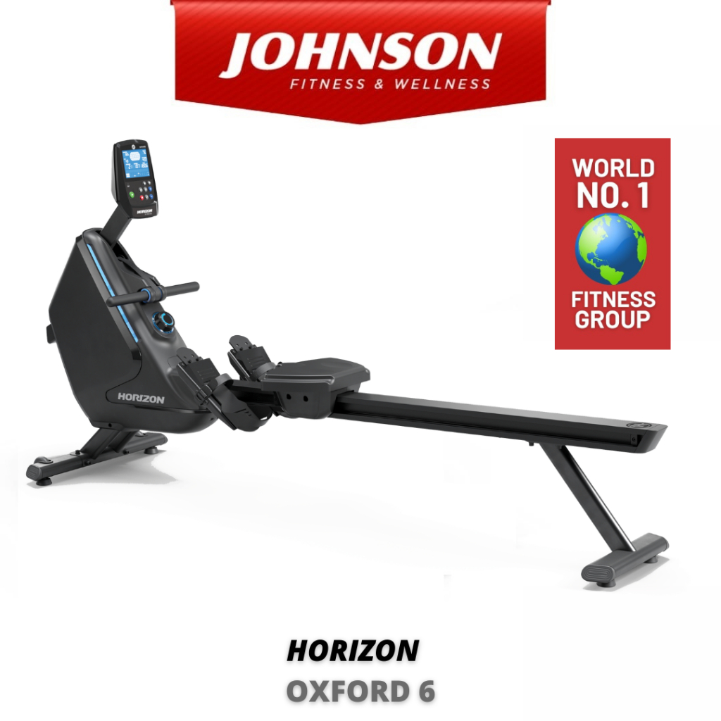 Johnson Fitness Horizon Oxford 6 Rower Machine Shopee Malaysia