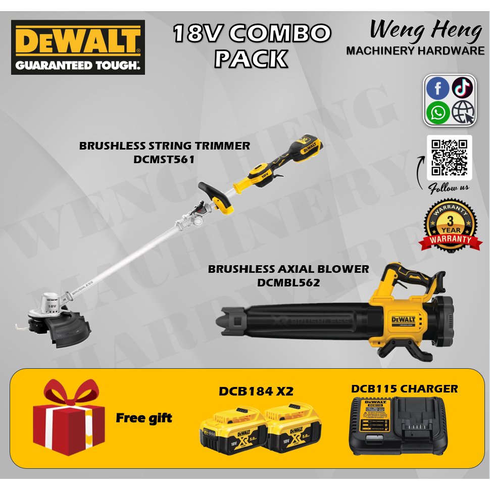 DEWALT 18V COMBO PACK - DCMST561 / DCMBL562 | Shopee Malaysia