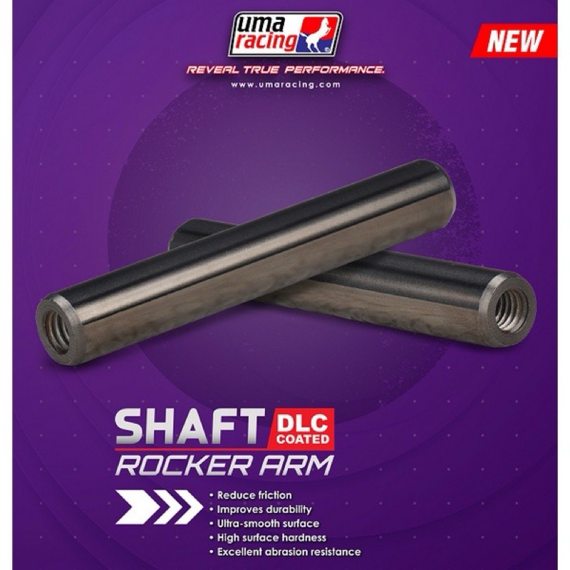 DLC COATED UMA RACING ROCKER ARM SHAFT Y15ZR LC135 LC 135 Y15 / Y16ZR ...