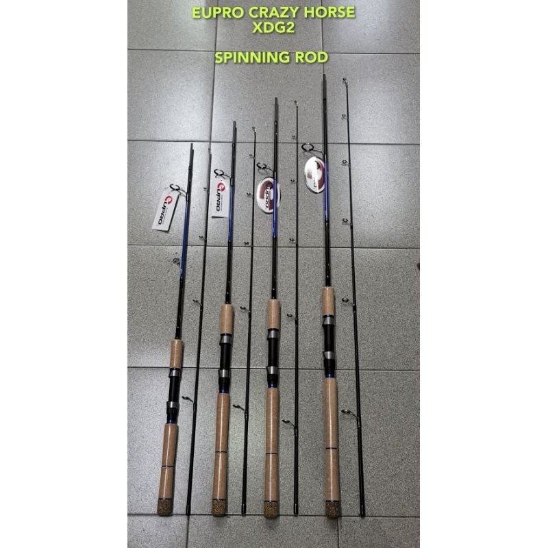EUPRO CRAZY HORSE XDG2 FISHING ROD | Shopee Malaysia