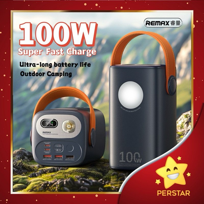 REMAX 60000mAh 100W+22.5W PD+QC Super Fast Charge Support Laptop ...
