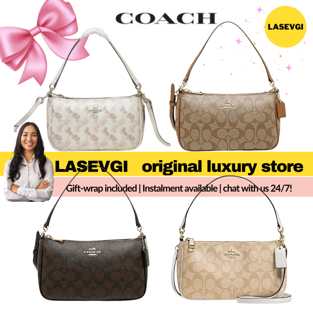 RAYA 2025 ORIGINAL COACH Messico Top Handle Bag collection | Shopee ...