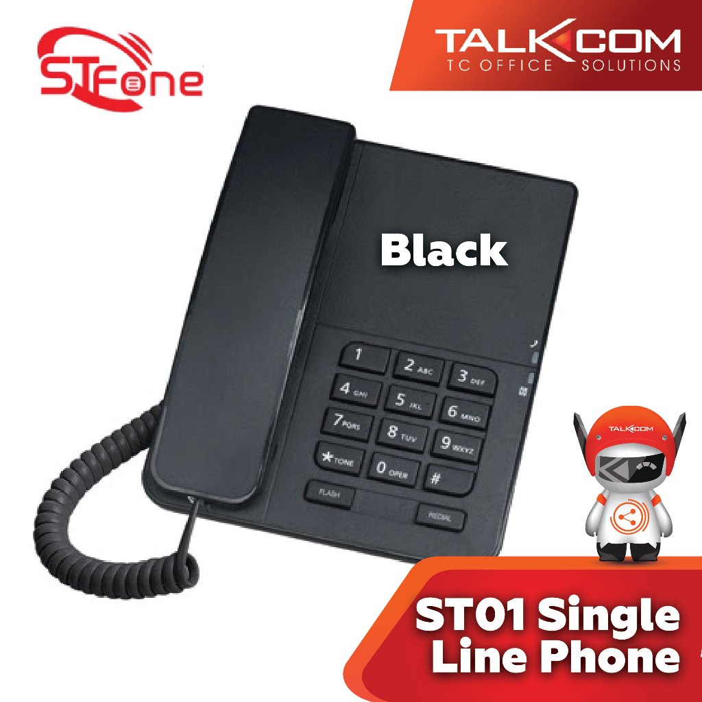 [NEW] Office & Home Use - Basic Single Line Phone | Shopee Malaysia