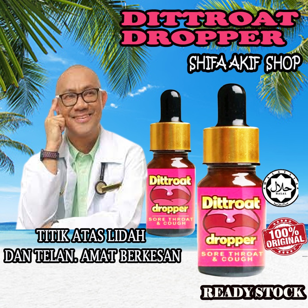 ORIGINAL Dittroat Dropper by Drman TTDI | Shopee Malaysia