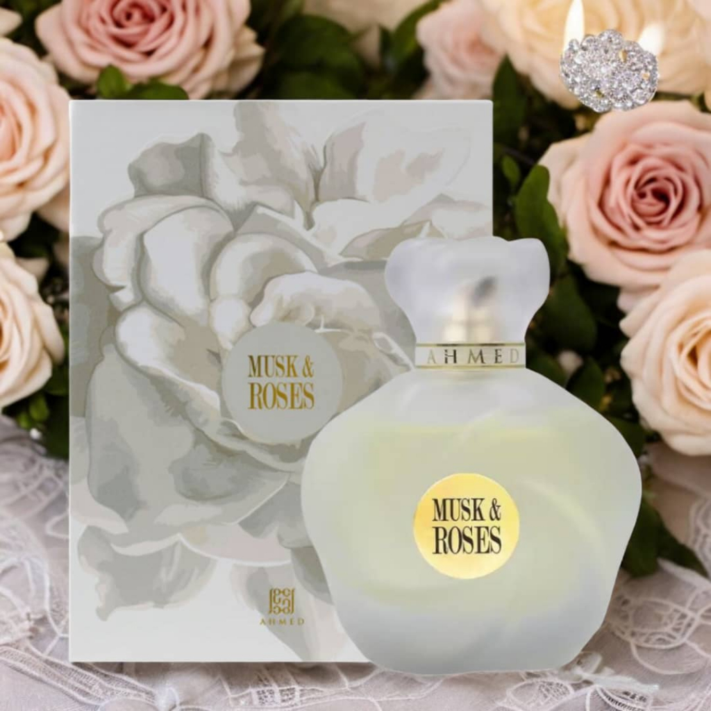 Ahmed Al Maghribi Perfumes Musk & Roses 85ml EDP Perfume | Shopee Malaysia