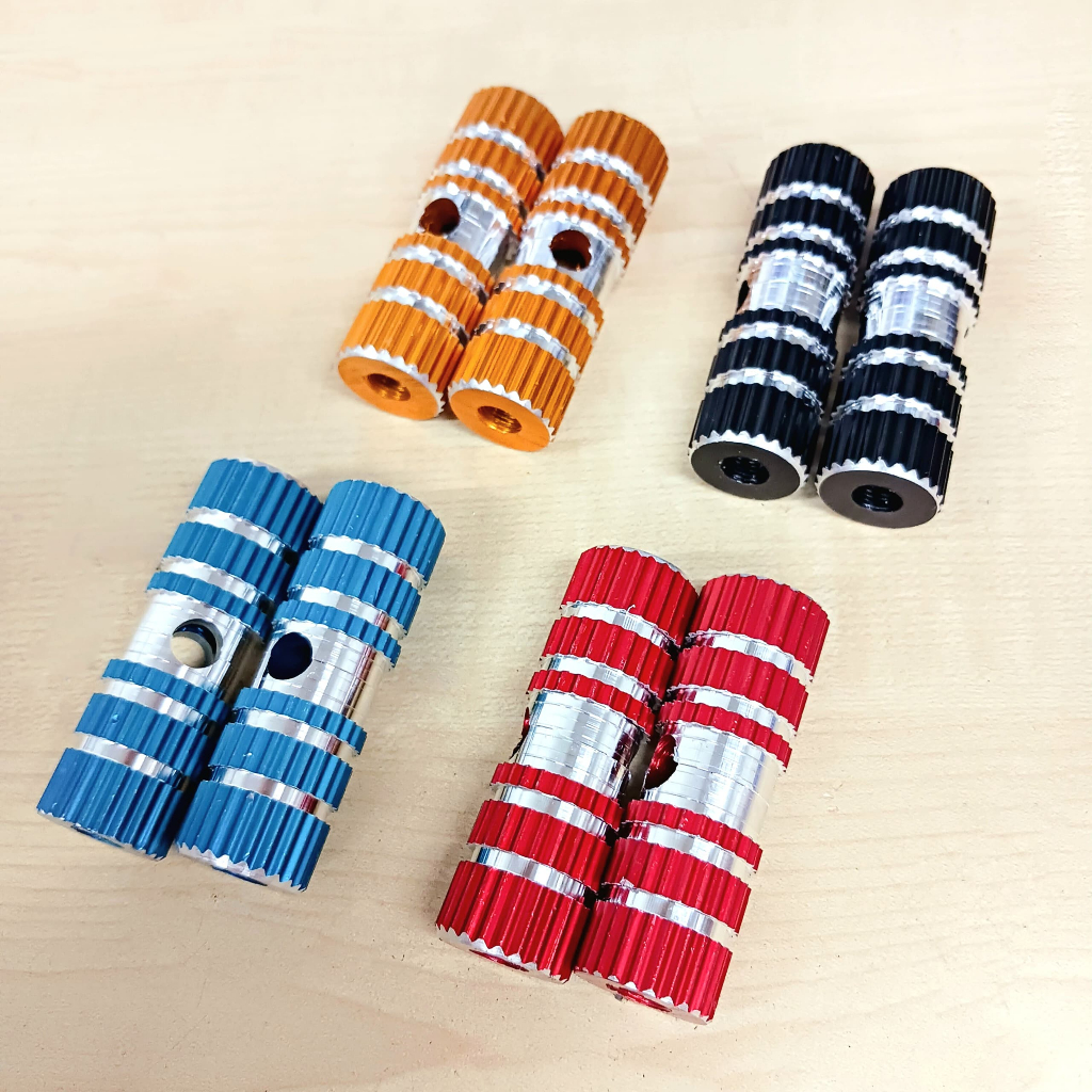 Aluminum Bicycle Alloy Foot Stunt Foot Pegs MTB BMX Basikal Lajak
