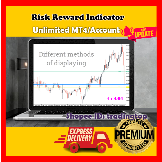 🔥🔥Risk Reward Indicator MT5 & MT4🔥🔥 | Shopee Malaysia
