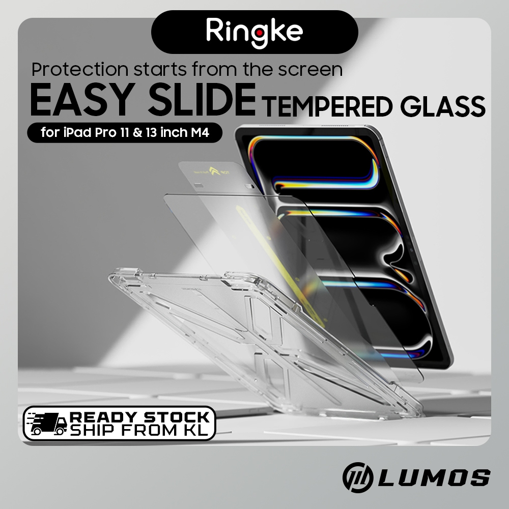 Ringke Easy Slide Glass for M4 iPad Pro 11-inch 13 inch Tempered Glass ...