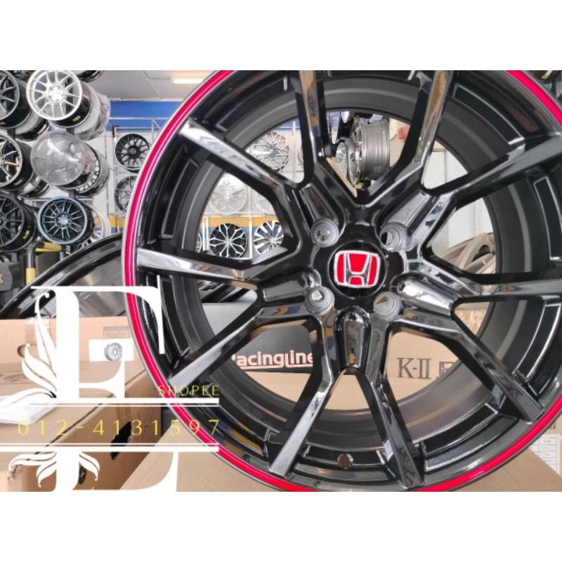 NEW SPORT RIM 17 INCH RM1540 HONDA CITY JAZZ ATIVA MYVI VIOS ( KENA ...