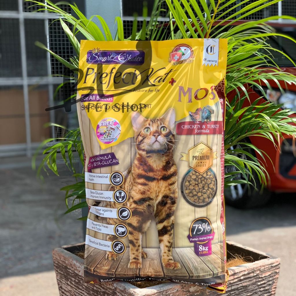 SMART CHOICE PREFECT KAT WITH MOS 8KG | Shopee Malaysia