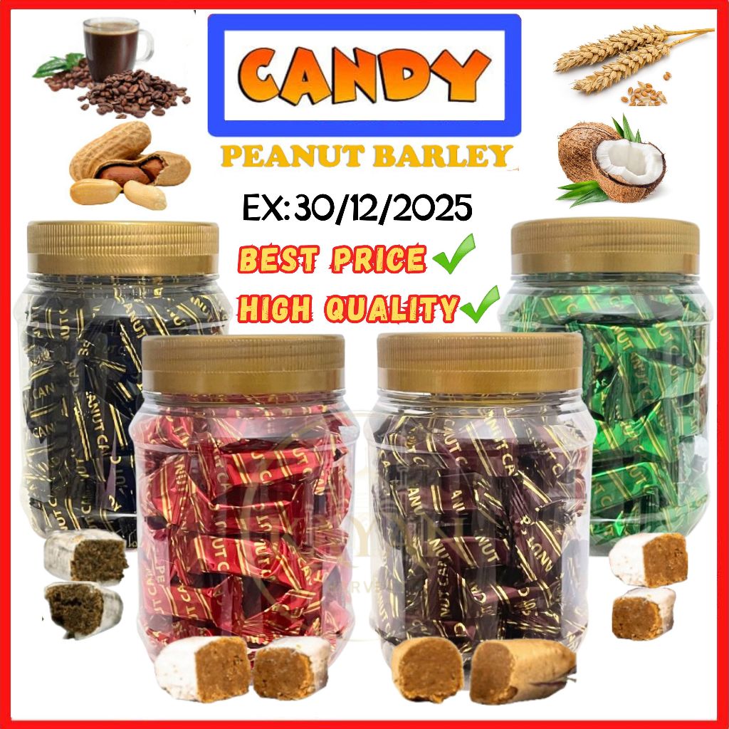 Barley Peanut Candy Kacang Tumbuk PEANUT CANDY (PEANUT BARLEY / PEANUT ...