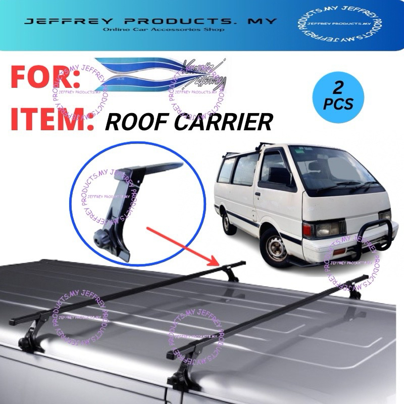 Roof Carrier Rack Luggage Carry Bar Stainless Cargo Holder For Van Use ...