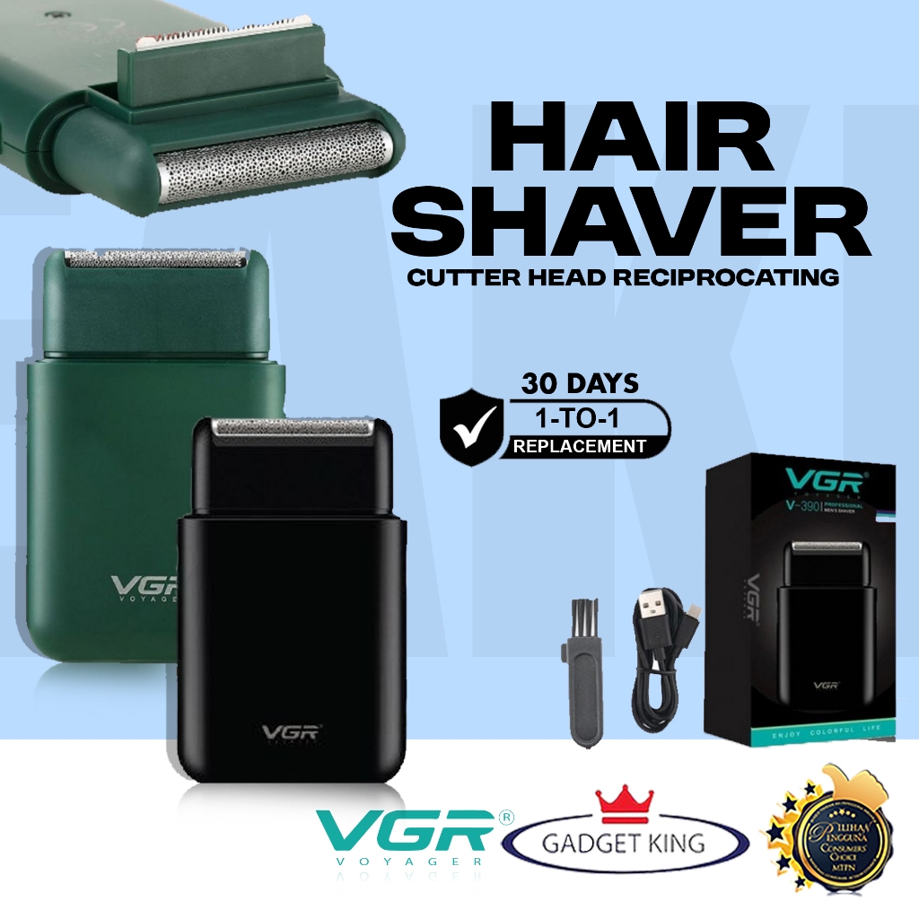 VGR V-390 Professional Electric Shaver for Men USB Cutter Head ...