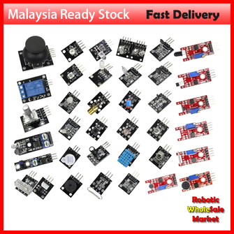 37-1 37 Types Sensor in 1 Starter Learning Sensor Kit for Arduino with plastic box