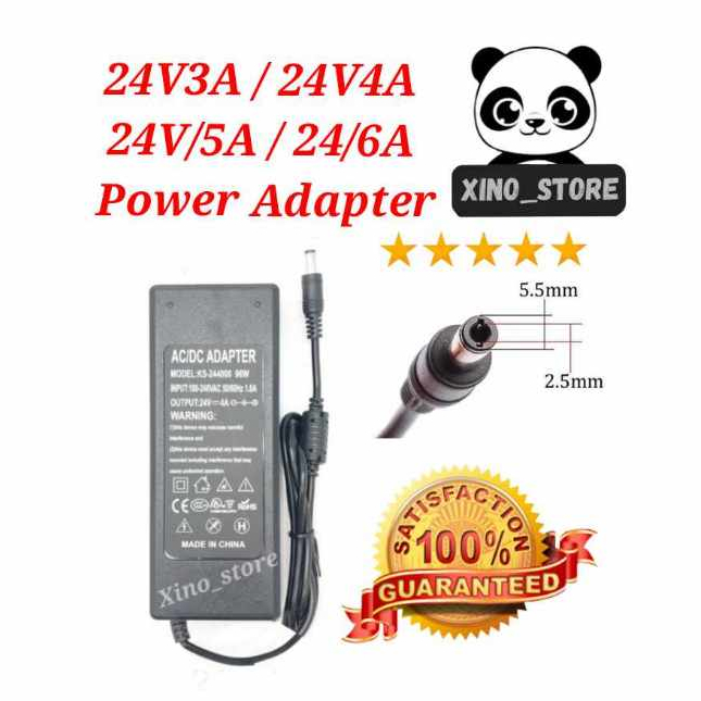 24V 3A /24V 4A / 24V 5A / 24V 6A AC To DC Power Adapter AC/DC Adapter ...