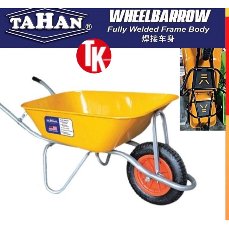 Kereta Sorong Dalam // Deep Type Wheelbarrow siap pasang Wheel Barrow ...