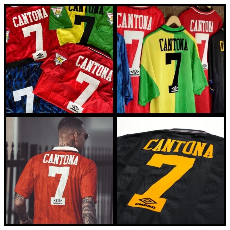 NAMESET MANCHESTER UNITED RETRO 1992-1996 Custom nameset Nama dan Nombor utk jersi | Shopee Malaysia