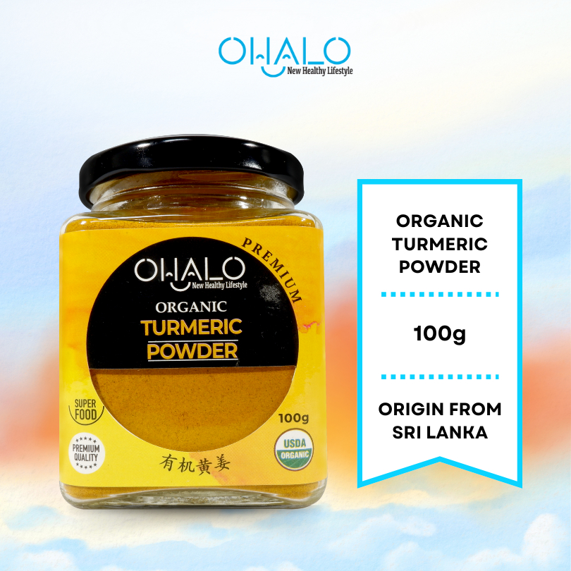 OHALO Organic Turmeric Powder (100g) | Shopee Malaysia