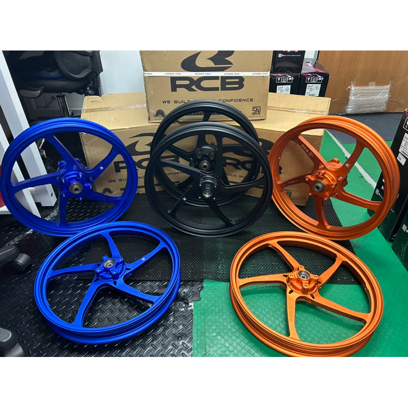 Y16 / Y15 RCB FG525 Forged Rim 100%Original(F 4hole 1.85-17 2.50-17)New ...