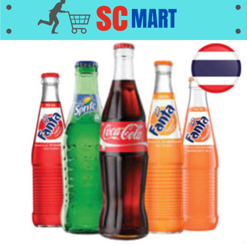 [SC] Halal - Thailand Coca Cola & Fanta Glass Bottle Series 250ml ...