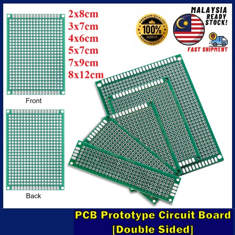 10 PCS 73mm X 100mm PCB Board Prototype Kit Protoboard Copper Strip Board Circuit Board Breadboards 957 Holes Perfboard Universal Printed Circuit Breadboard For Diy Soldering Electronic Projects
