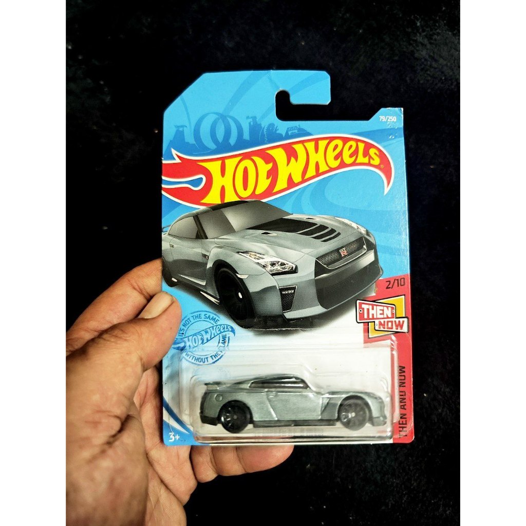 Hot Wheels '17 Nissan GT-R R35 Then & Now (grey black) | Shopee Malaysia