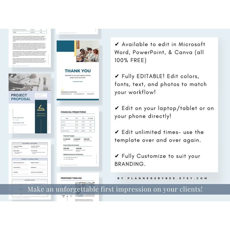 Project Proposal Template, Business Proposal, Project Pitch Deck ...