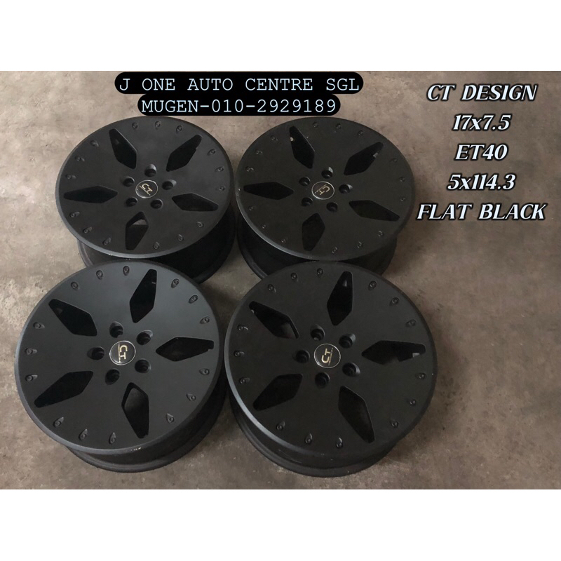 USED RIM CT DESIGN 17 INCH FOR TOYOTA CAMRY ESTIMA ALPHARD HONDA ACCORD ...