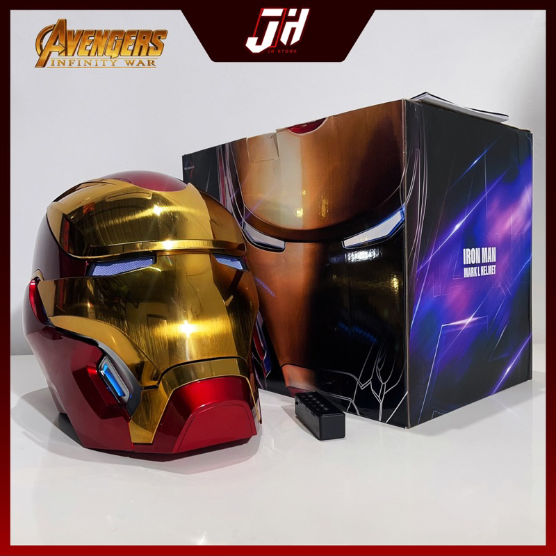 hjc is-17 marvel iron man street motorcycle helmet Stan Lee Signed HJC 15-17 Marvel Iron Man Motorcycle Helmet Brand New RARE  BAS
