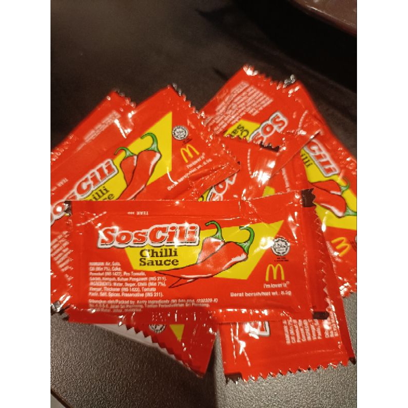 Mcd Chilli sauce 1pcs | Shopee Malaysia