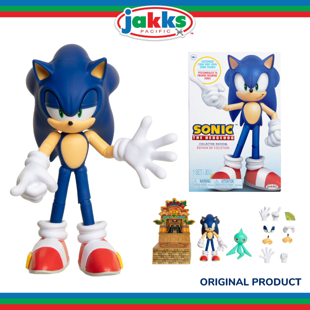 SEGA Sonic The Hedgehog changeable Expression & Poseable Action ...
