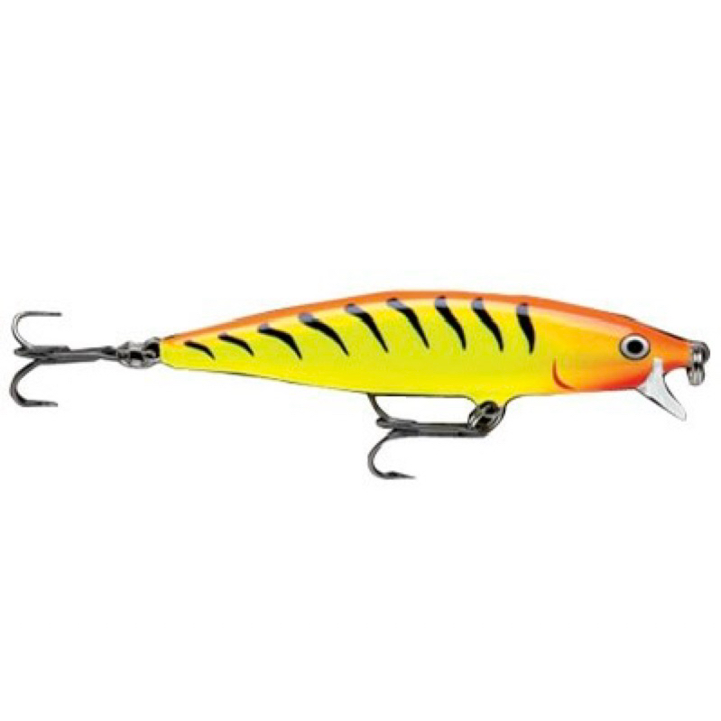 Leurre Flottant Rapala Flat Rap FLR08/P (4793), 80mm, 7g, Silencieux, Pour Perche, Pêche En Eau Douce