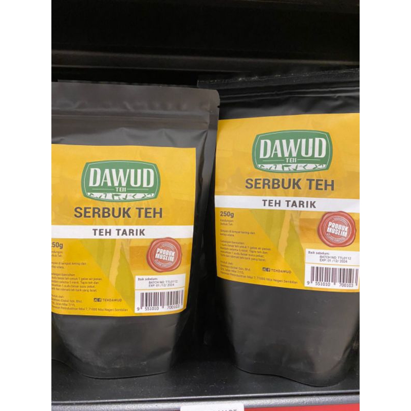 DAWUD SERBUK TEH TARIK (MUSLIM PRODUK) | Shopee Malaysia