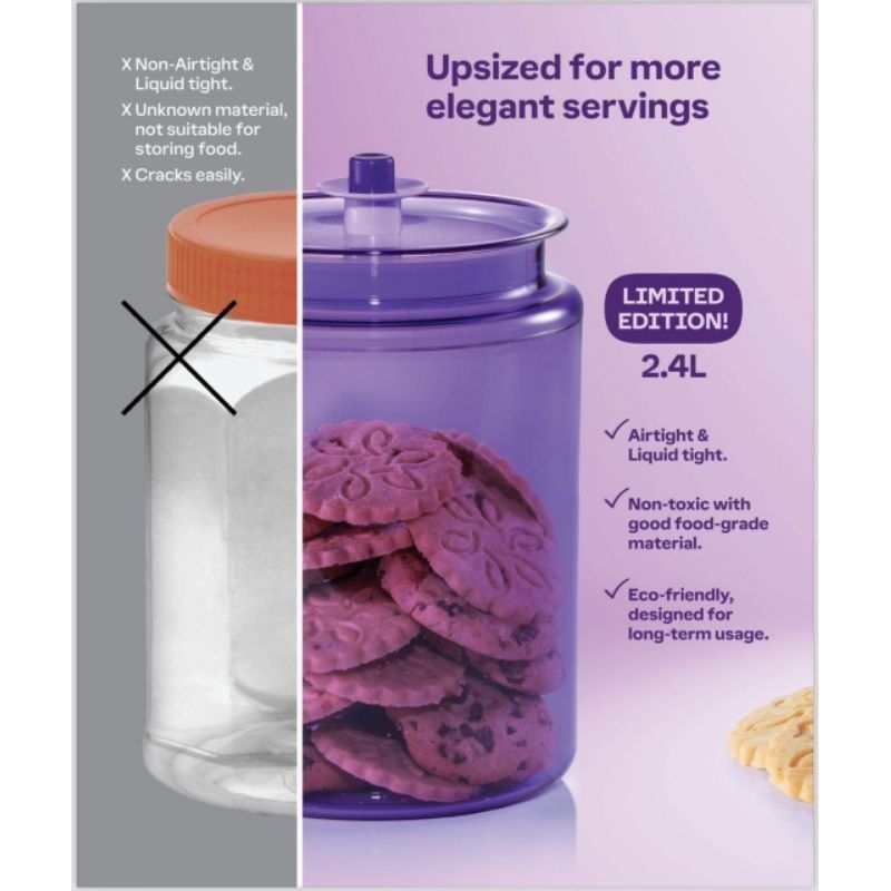 Tupperware Counterpart (1) 2.4L | Shopee Malaysia