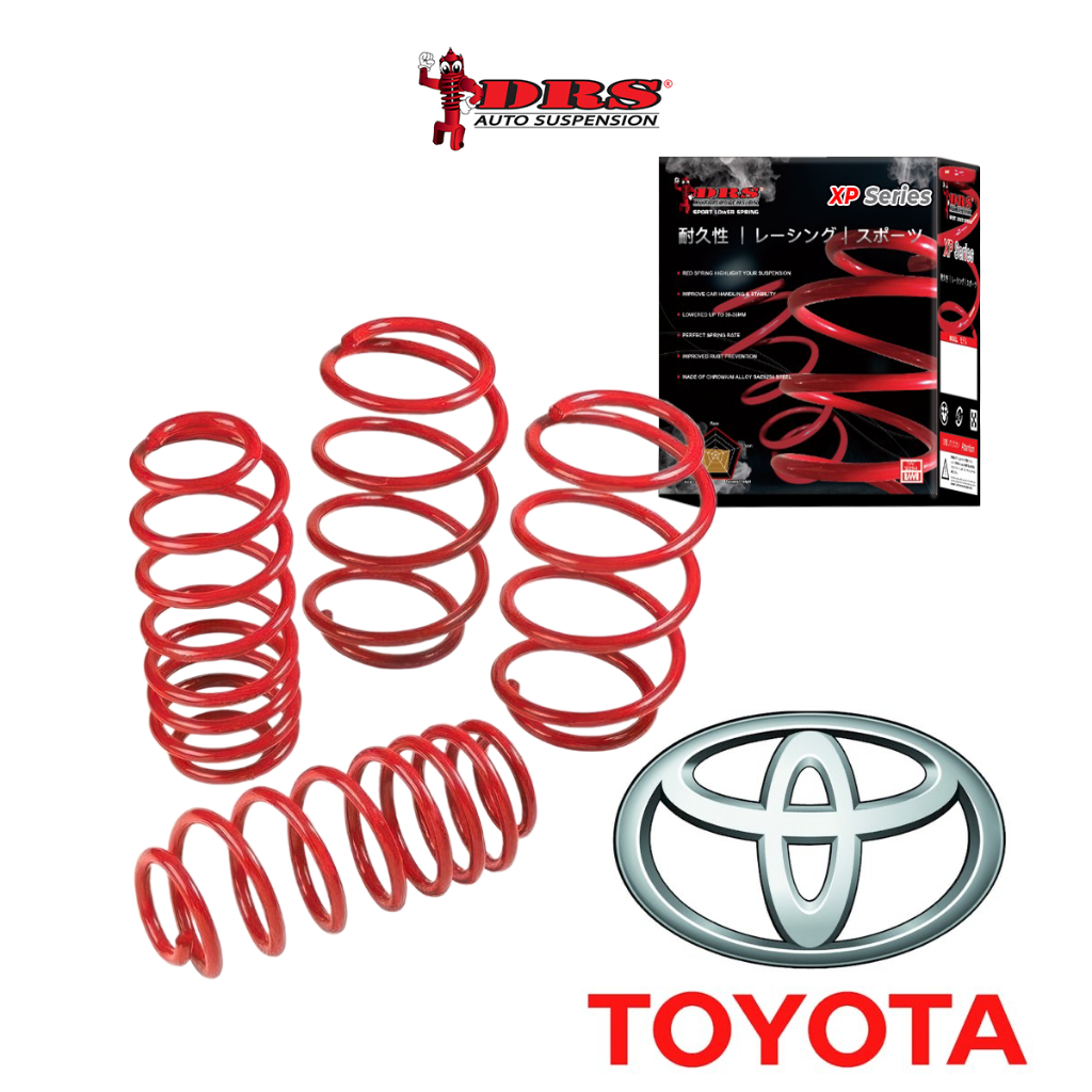 DRS XP Series Lowerd Sport Spring for Toyota Vios Wish Altis Avanza ...