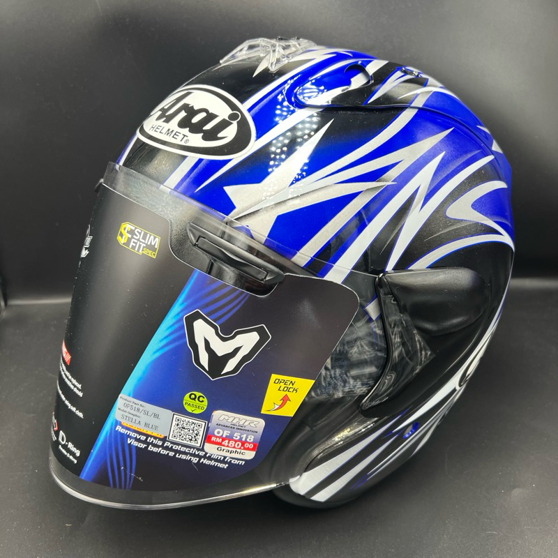 Arai Ram Warna Helmet Mhr Arai MHR Ram Spoiler Winglet Transparent
